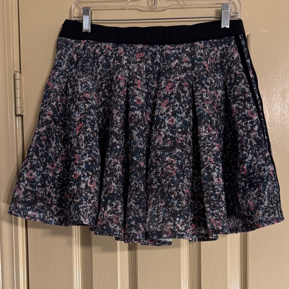 adidas Floral Print Circle Skirt with Black Waistband - Picture 6 of 8